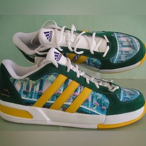 Rare Adidas Mardi Gras French Quarter Balcony Printed Shoes (Men’s 11)